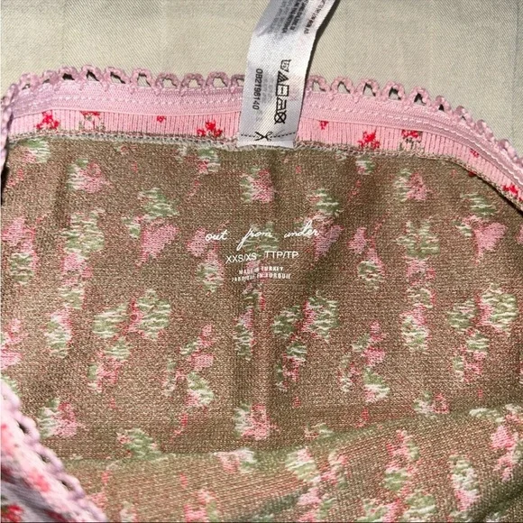 NWT Urban Outfitters Floral Tube Top - Picture 3 of 3